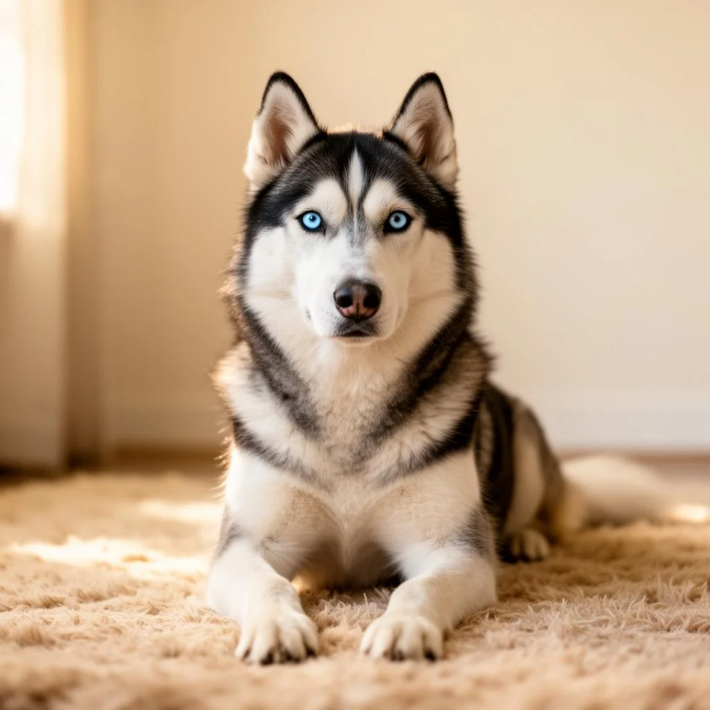 Sarah and Loki (Siberian Husky)